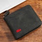 👛 LIMITED-TIME 50% OFF! ✨ Men's PU Leather Wallet – Zip-Around, 4 Colors, 11.5x9.5cm 🤵