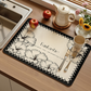 Quick-Dry Absorbent Diatomaceous Kitchen Draining Mat