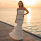 👗💫 Women's Strapless Tiered Ruffle Smocked Dress – Elegant, Flattering, Versatile Occasion Wear ✨