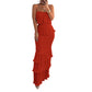 👗💫 Women's Strapless Tiered Ruffle Smocked Dress – Elegant, Flattering, Versatile Occasion Wear ✨