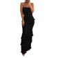 👗💫 Women's Strapless Tiered Ruffle Smocked Dress – Elegant, Flattering, Versatile Occasion Wear ✨