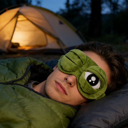 ✨Soft Funny Frog 3D Sleep Mask
