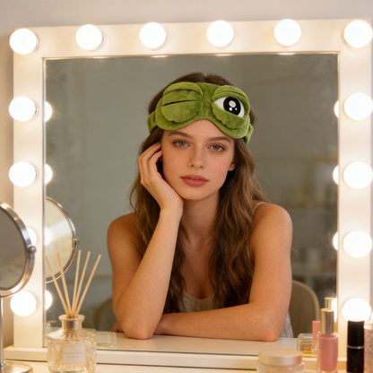 ✨Soft Funny Frog 3D Sleep Mask