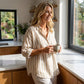 Women's Casual Striped Pullover Shirt