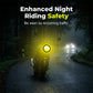 Yellow Fog Light Cover for Motorcycle Spotlights