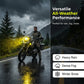 Yellow Fog Light Cover for Motorcycle Spotlights