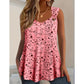 👚 50% OFF NOW! 🌸 Women's Summer Floral Print Tank Top – Soft, breathable & sleeveless – perfect for hot days, beach trips or casual layering ☀️