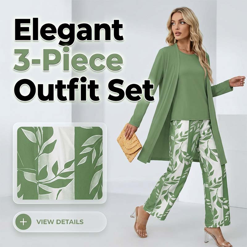 Women's Floral Print Long Sleeve & Pants Set