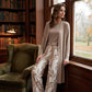 Women's Floral Print Long Sleeve & Pants Set
