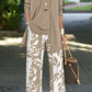Women's Floral Print Long Sleeve & Pants Set