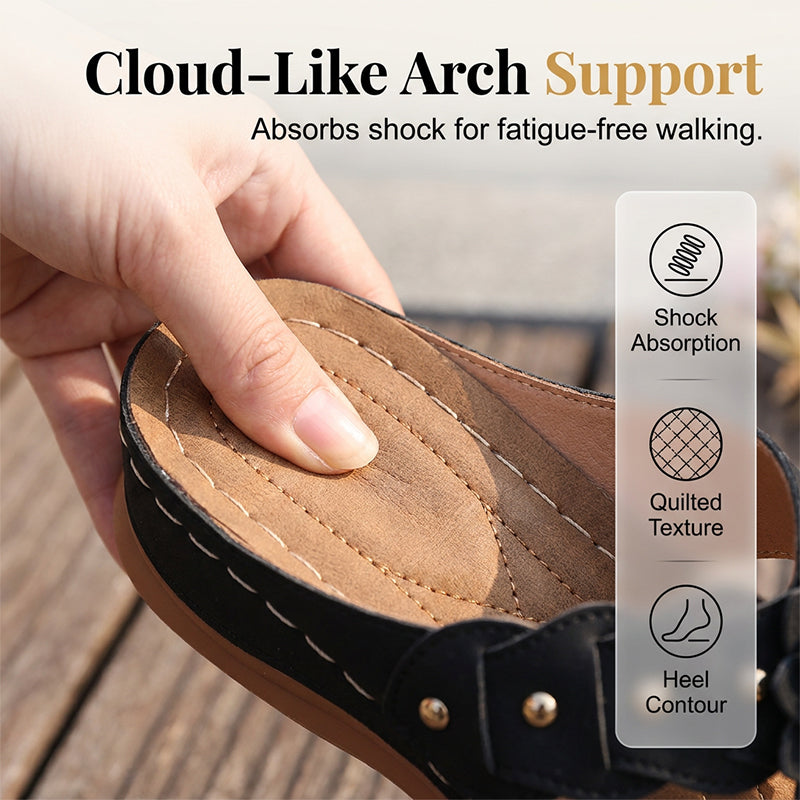 🌷Women's Floral Thong Sandals with Arch Support 🌸 Lightweight, Stylish & Unbelievably Comfy