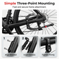 Universal Adjustable Aluminum Alloy Bicycle Side Kickstand