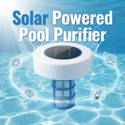 2026 New Version Solar Powered Pool Purifier