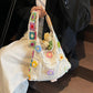 💐 50% OFF FLASH SALE! Crochet Ethnic Shoulder Bag – Handmade & Bohemian Style 🧶🌺 【Limited Time】