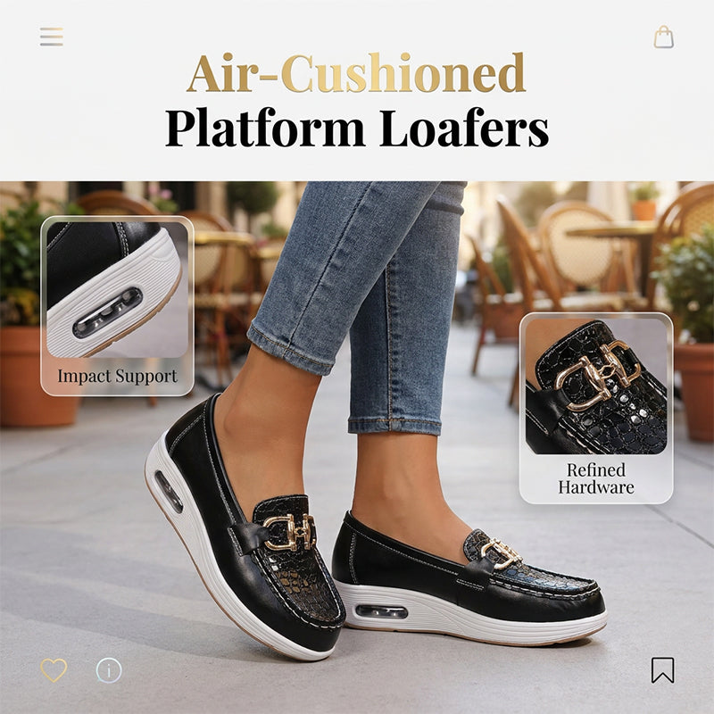 Women's Comfort Thick Sole Slip-On Shoes
