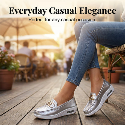 Women's Comfort Thick Sole Slip-On Shoes
