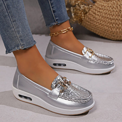 Women's Comfort Thick Sole Slip-On Shoes