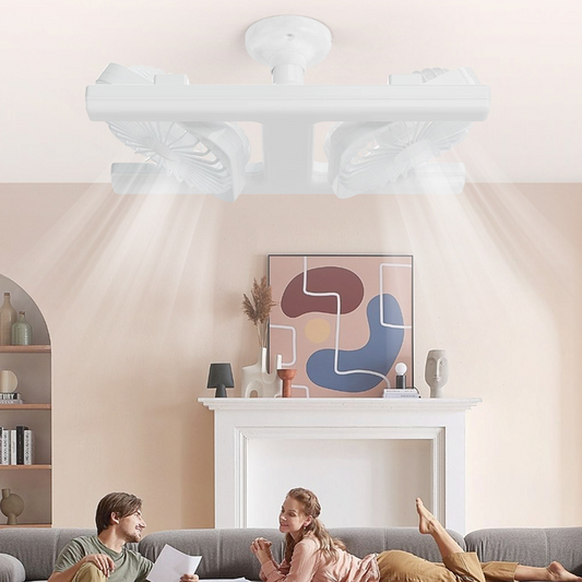 ☀️Summer SALE 75% OFF !! 🌬️Modern 2-in-1 LED Ceiling Fan Light💡✨