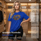 Women's Leopard Lip Print T-Shirt & Shorts Set