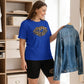 Women's Leopard Lip Print T-Shirt & Shorts Set