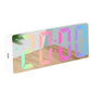 LED Digital Alarm Clock with Mirror Surface