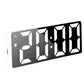 LED Digital Alarm Clock with Mirror Surface
