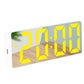 LED Digital Alarm Clock with Mirror Surface