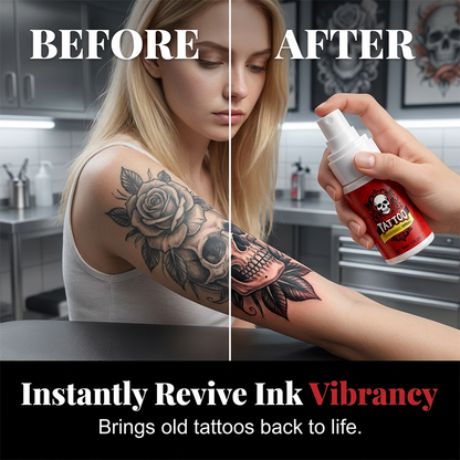 💥 50K+ Sold!💉 Tattoo aftercare spray – ultra-fine mist, hydrates, revives ink vibrancy! 🎨✨