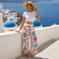 🌸 50% OFF NOW! 🌸Women's Floral Print Wide-Leg Palazzo Pants