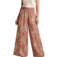 🌸 50% OFF NOW! 🌸Women's Floral Print Wide-Leg Palazzo Pants