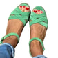 ☀️👡Step Into Summer In Style - Women's Hollow-Out Flat Sandals with Adjustable Buckle