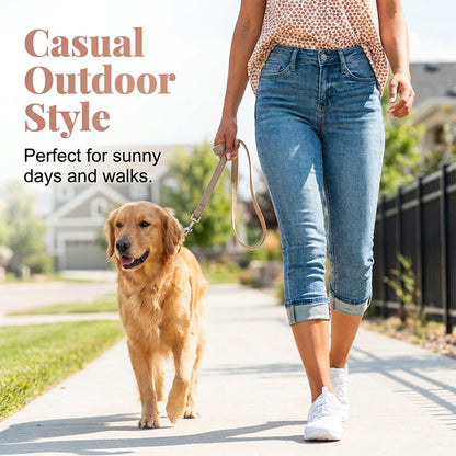 Women's Casual High Waist Stretch Capri Jeans