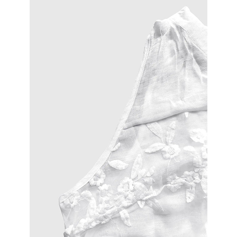 ✨ 50% OFF! ✨ Women’s Chic Floral Lace Sleeveless Shirt