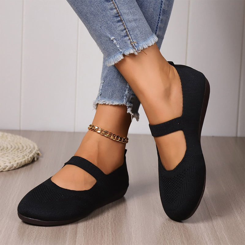 👟🌬️ 50% OFF! Breathable Knit Flats – Soft as clouds, anti‑slip sole. Walk for hours, feet stay cool & fresh. Your new favourite! 🌸✨