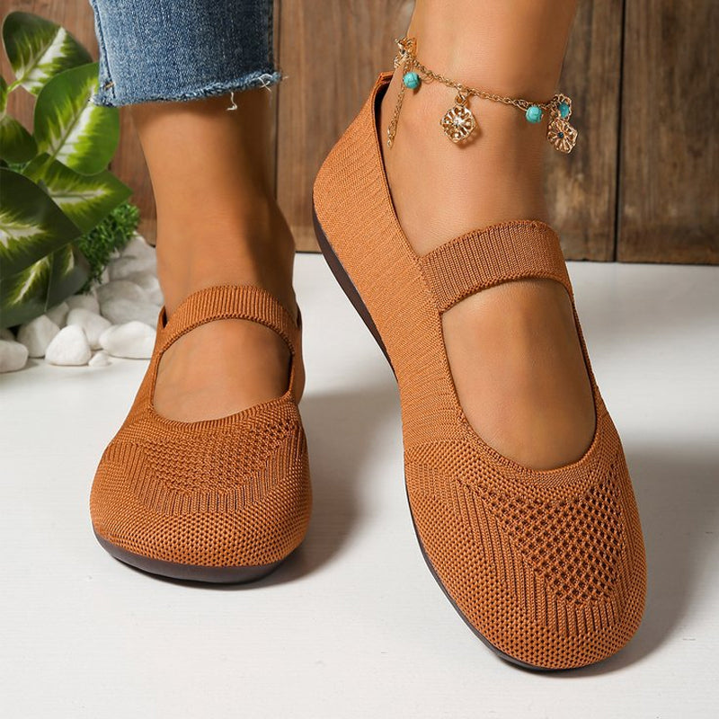 👟🌬️ 50% OFF! Breathable Knit Flats – Soft as clouds, anti‑slip sole. Walk for hours, feet stay cool & fresh. Your new favourite! 🌸✨