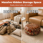 💥50% Off🥳 Multifunctional Storage Ottoman Pouf🪑