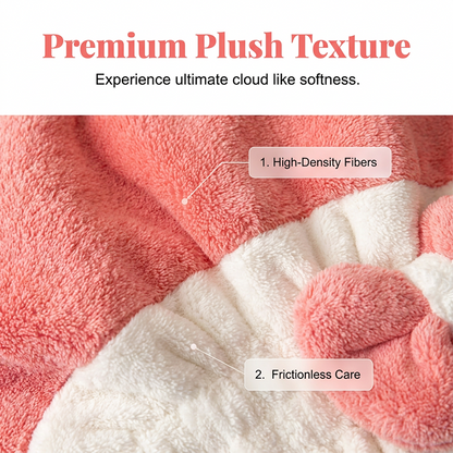 Super Absorbent Bowknot Hair Drying Cap