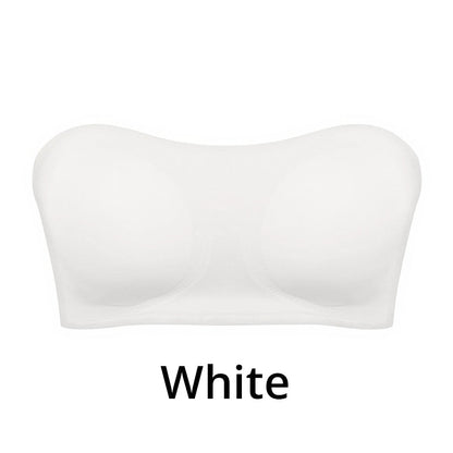 📢📢50% OFF !!!⏰Women's Strapless Wireless Bra with Side Closure