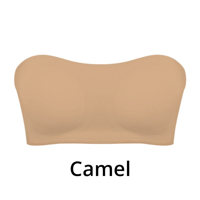 📢📢50% OFF !!!⏰Women's Strapless Wireless Bra with Side Closure