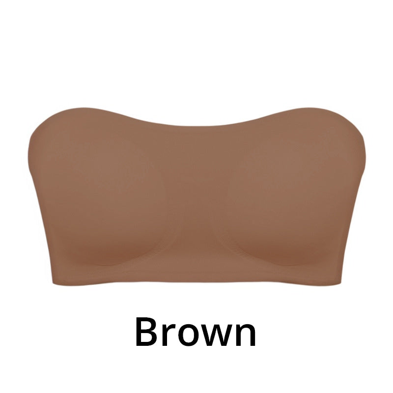 📢📢50% OFF !!!⏰Women's Strapless Wireless Bra with Side Closure
