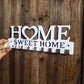 Home Sweet Home Wall-Mounted Key Holder