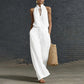 Women’s Halter Top & Wide-Leg Pants Set