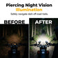 🏍️ 50% OFF NOW! ⏰ Universal Motorcycle LED Spotlight – Dual color auxiliary driving light – White/amber, waterproof & easy mount – boosts visibility in fog, rain or night rides 🌙