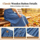 Women's Elastic High Waist Denim Midi Skirt