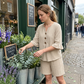 ♥Only 1 Day Left Of This Offer🔔Women's Casual Cotton Two-Piece Outfit