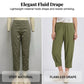 Women’s Casual Loose Fit Cropped Pants