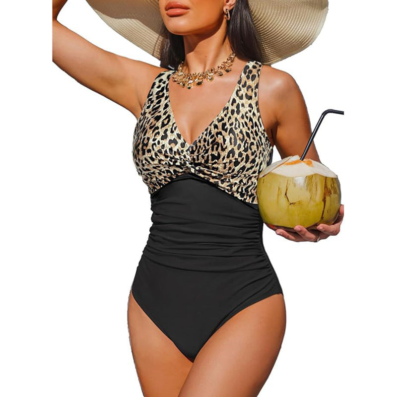☀️ Women's Tummy Control One-Piece Swimsuit 👙✨
