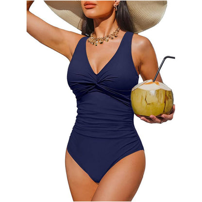 ☀️ Women's Tummy Control One-Piece Swimsuit 👙✨