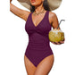 ☀️ Women's Tummy Control One-Piece Swimsuit 👙✨