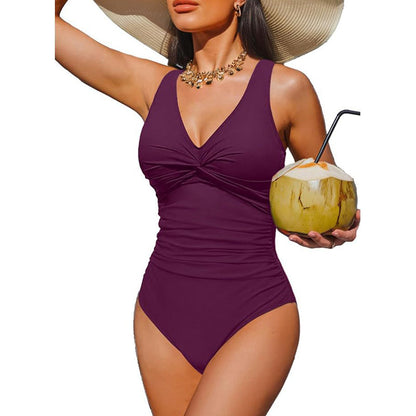 ☀️ Women's Tummy Control One-Piece Swimsuit 👙✨